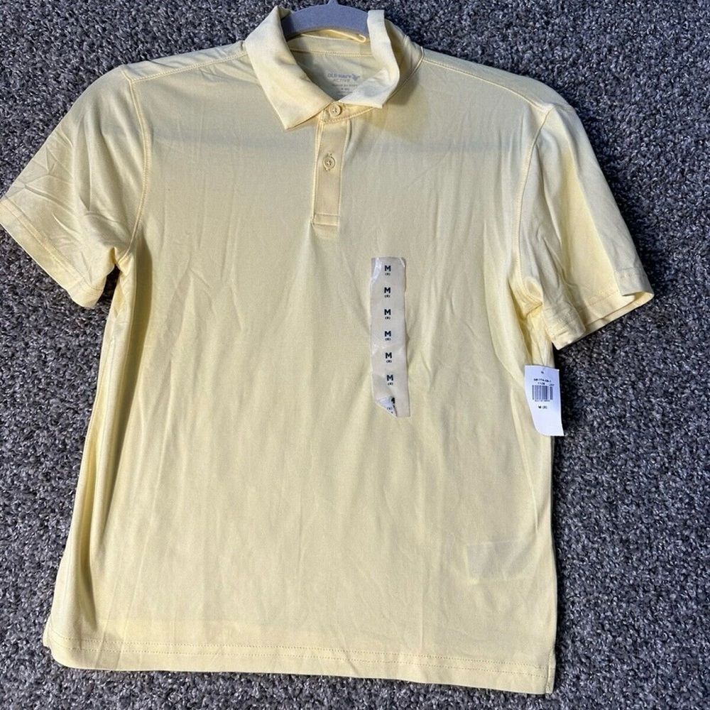 Old Navy Boys Cloudmotion Performance Polo Shirt SZ 8 NWT - Picture 2 of 5